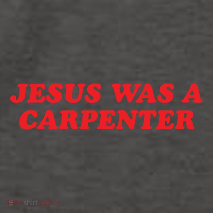 Jesus Was A Carpenter Vector Backpack