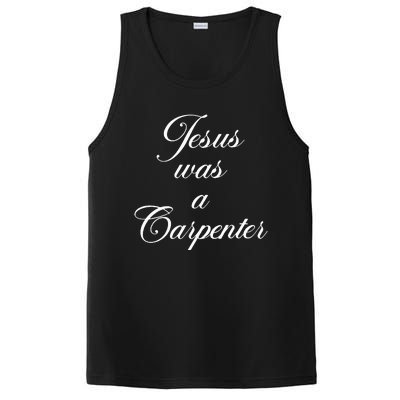 Jesus Was A Carpenter PosiCharge Competitor Tank