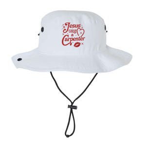 Jesus Was A Carpenter Christian Jesus Sayings Legacy Cool Fit Booney Bucket Hat