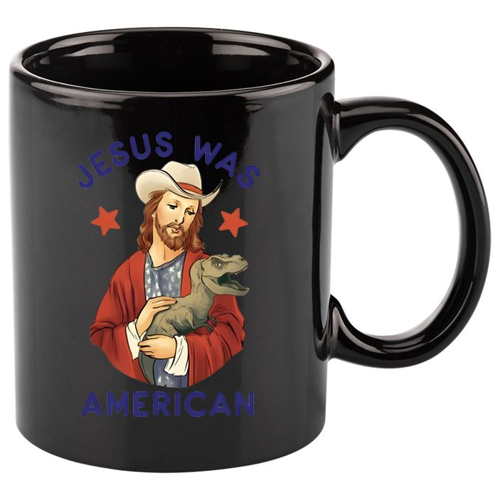 Jesus Was American 11oz C Handle Ceramic Mug