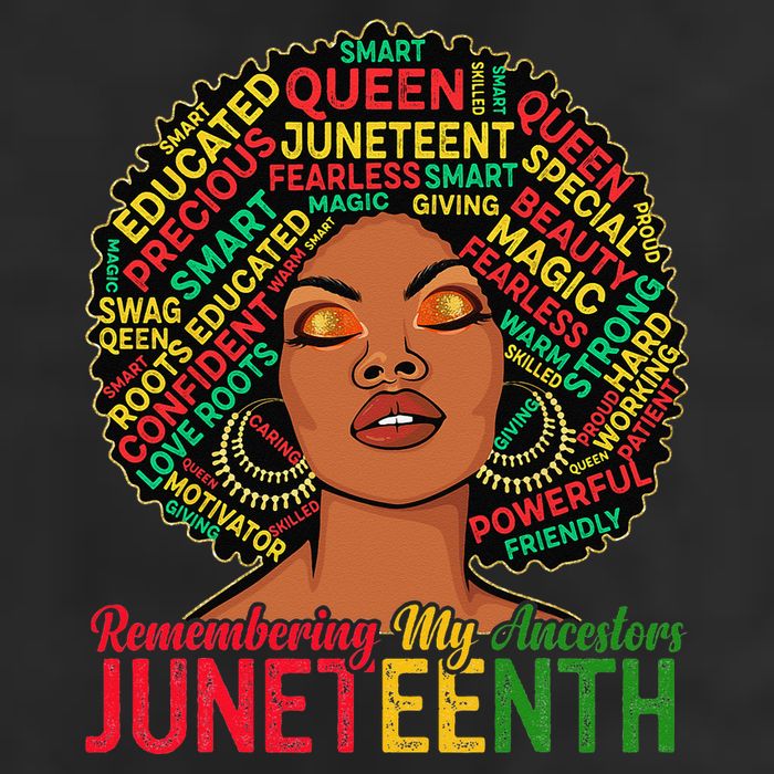 Juneteenth Wo African American Black Wo 1865 Cool Comfort Performance Bucket Hat