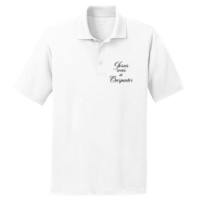 Jesus Was A Carpenter Funny Design In Music Festival PosiCharge RacerMesh Polo