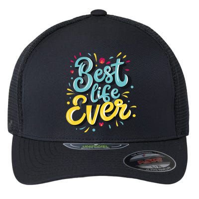 JehovahS Witness Best Life Ever Jw Org Gift Flexfit Unipanel Trucker Cap