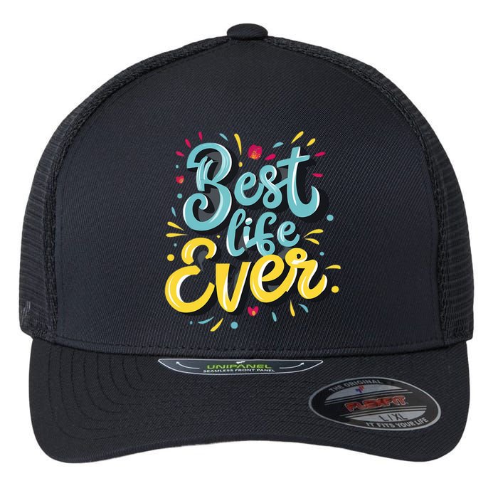 JehovahS Witness Best Life Ever Jw Org Gift Flexfit Unipanel Trucker Cap