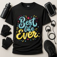 JehovahS Witness Best Life Ever Jw Org Gift Cooling Performance Crew T-Shirt