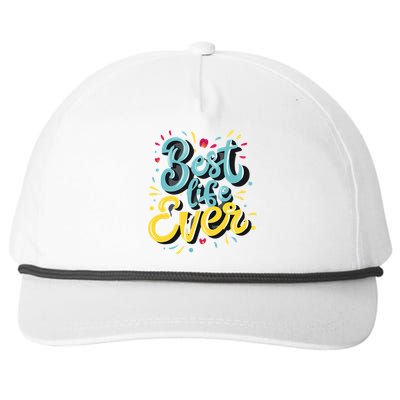 JehovahS Witness Best Life Ever Jw Org Gift Snapback Five-Panel Rope Hat