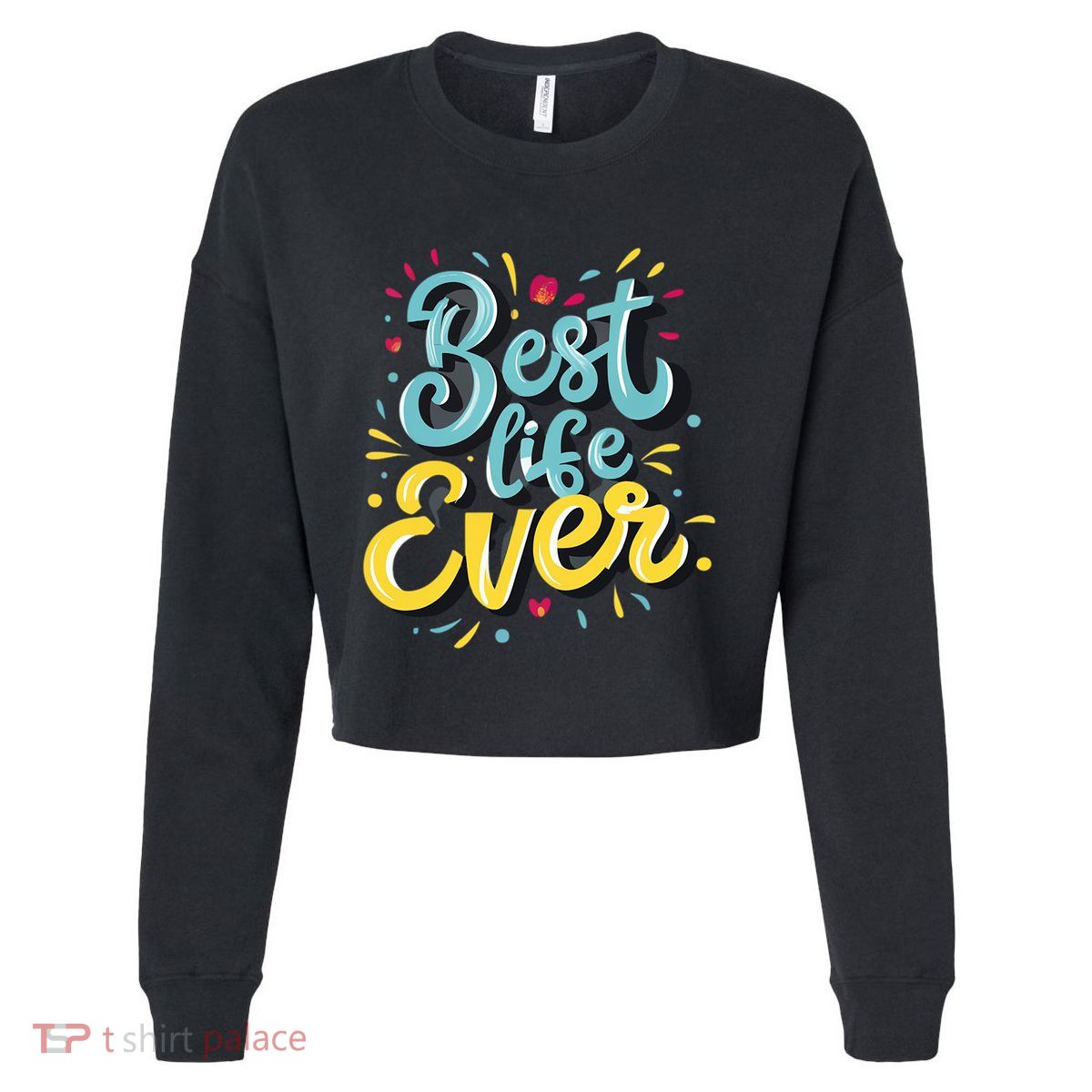 JehovahS Witness Best Life Ever Jw Org Gift Cropped Pullover Crew