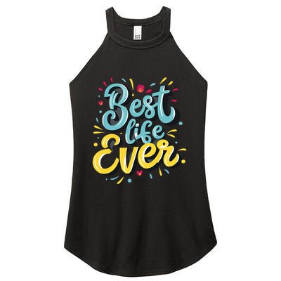 JehovahS Witness Best Life Ever Jw Org Gift Women's Perfect Tri Rocker Tank