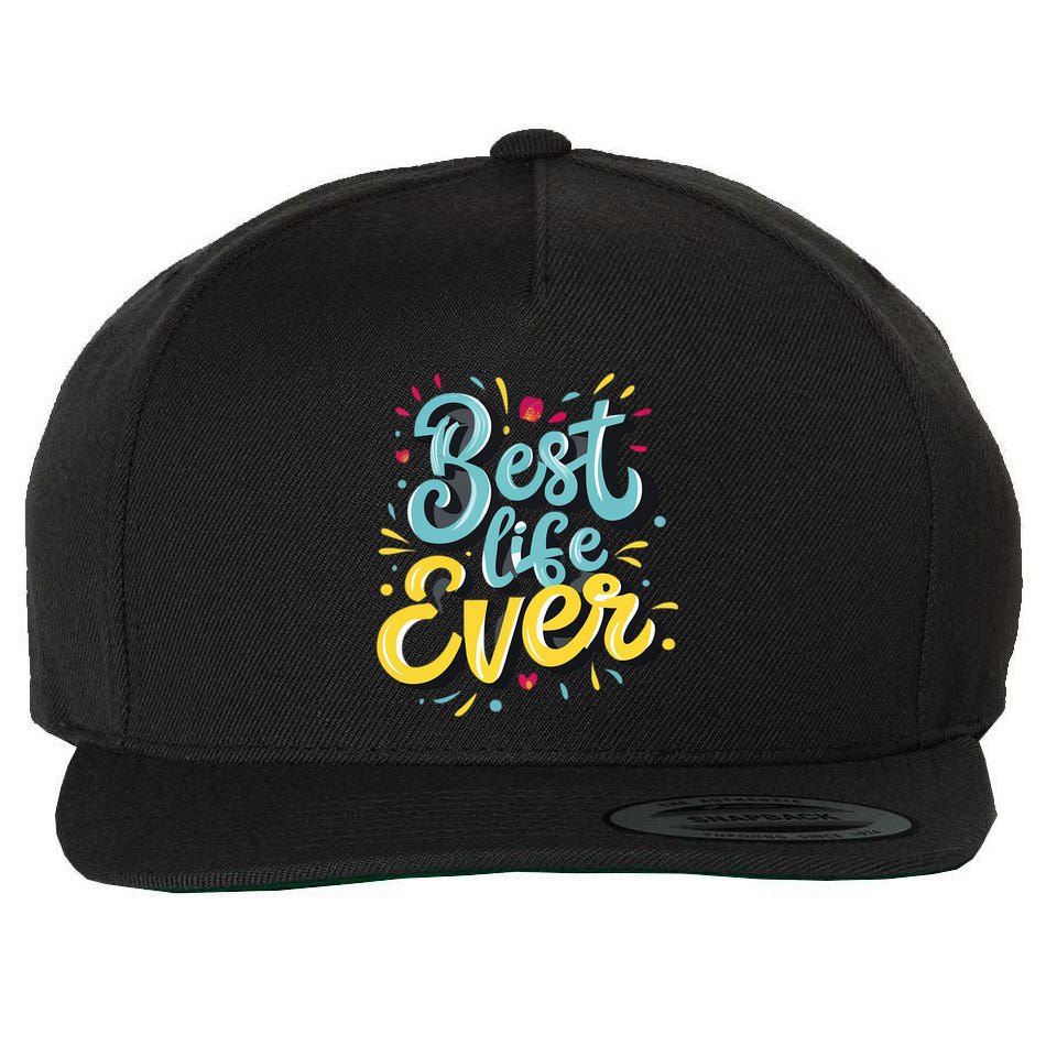 JehovahS Witness Best Life Ever Jw Org Gift Wool Snapback Cap