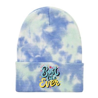 JehovahS Witness Best Life Ever Jw Org Gift Tie Dye 12in Knit Beanie