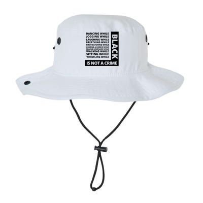 Jogging While Black Whistling While Black Is Not A Crime Gift Legacy Cool Fit Booney Bucket Hat