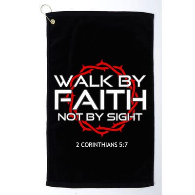 Jesus Walk By Faith Christian Golf Towel