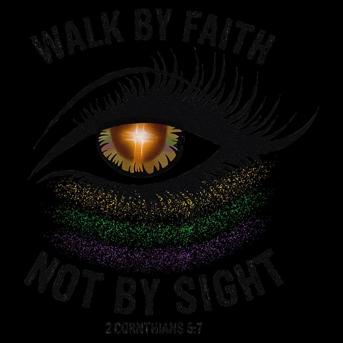 Jesus Walk By Faith Not By Sight Angel Eye Impact Tech Backpack