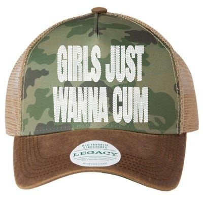 Just Wanna Cum Legacy Tie Dye Trucker Hat