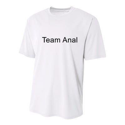 Justin Womble Chris Team Anal Youth Performance Sprint T-Shirt