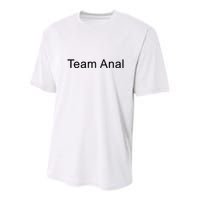 Justin Womble Chris Team Anal Youth Performance Sprint T-Shirt