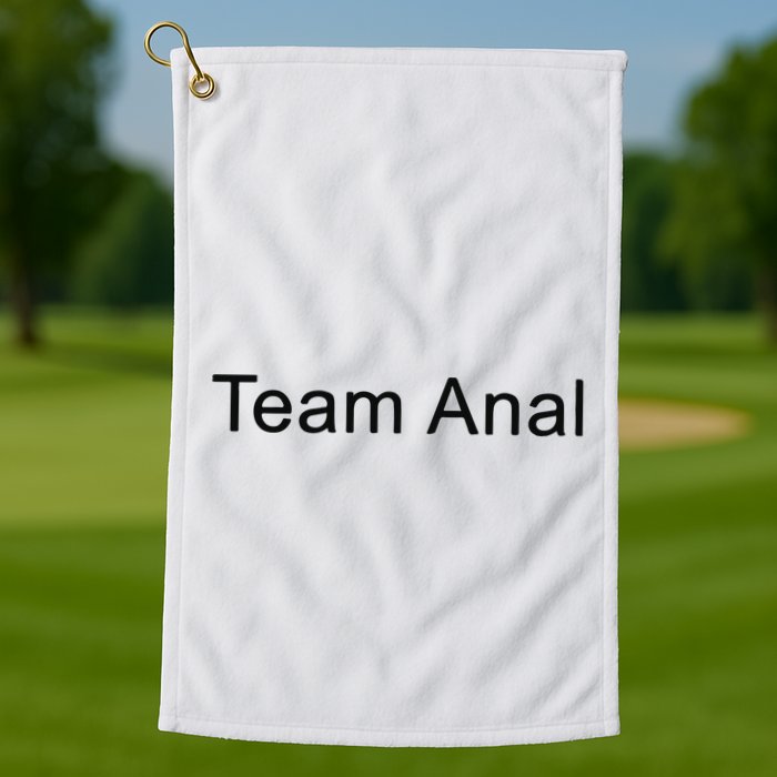 Justin Womble Chris Team Anal Golf Towel