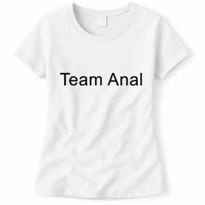 Justin Womble Chris Team Anal Womens T-Shirt