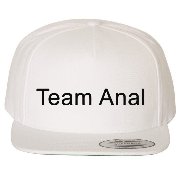 Justin Womble Chris Team Anal Wool Snapback Cap