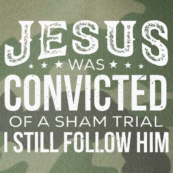 Jesus Was Convicted Of A Sham Trial I Still Follow Him Legacy Tie Dye Trucker Hat
