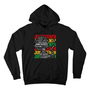 Juneteenth Women Celebrate Black Freedom Day 1865 Hoodie