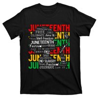 Juneteenth Women Celebrate Black Freedom Day 1865 T-Shirt