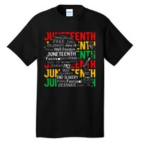 Juneteenth Women Celebrate Black Freedom Day 1865 Tall T-Shirt