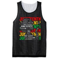 Juneteenth Women Celebrate Black Freedom Day 1865 Mesh Reversible Basketball Jersey Tank