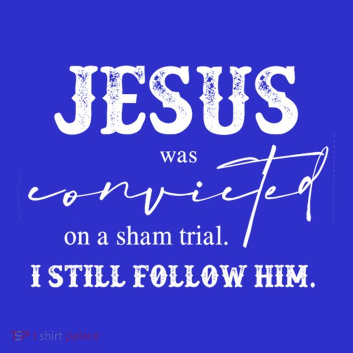 Jesus Was Convicted Of A Sham Trial I Still Follow Him Great Gift Sustainable Beanie