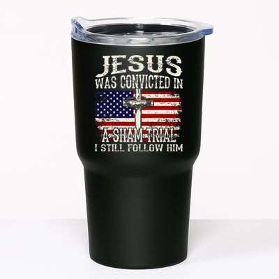 Jesus Was Convicted In A Sham Trial I Still Follow Him Tumbler