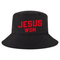 Jesus Won Christ Jesus Christian Cool Comfort Performance Bucket Hat