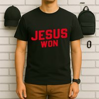 Jesus Won Christ Jesus Christian T-Shirt