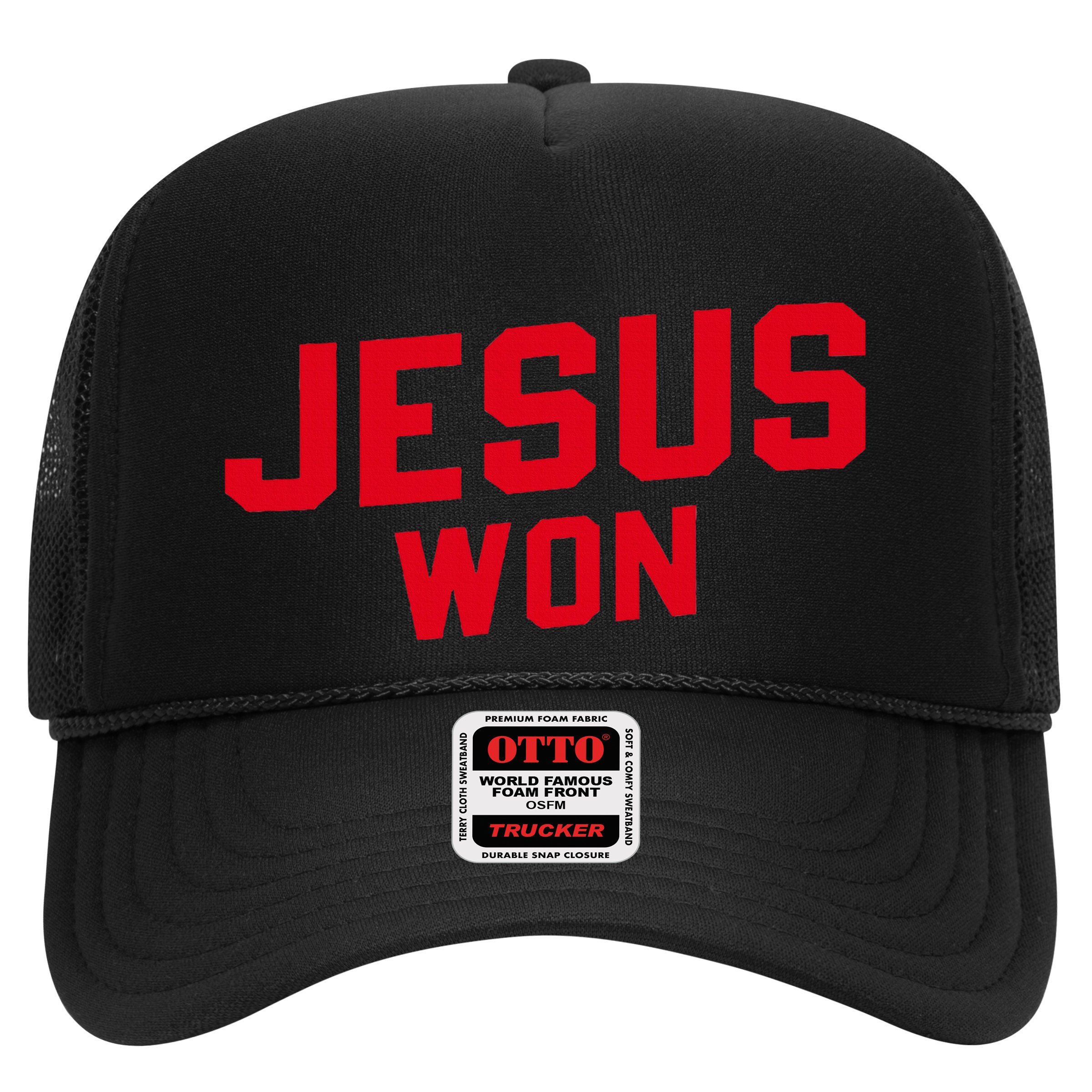 Jesus Won Christ Jesus Christian Hat