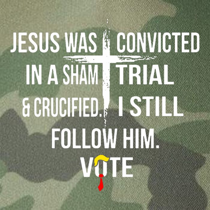 Jesus Was Convicted In A Sham Trial And Crucified Legacy Tie Dye Trucker Hat
