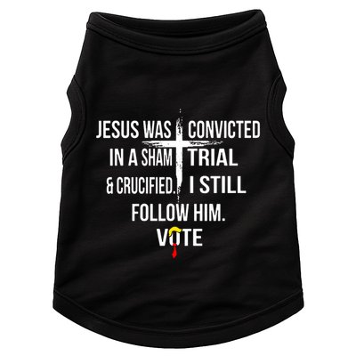 Jesus Was Convicted In A Sham Trial And Crucified Doggie Tank