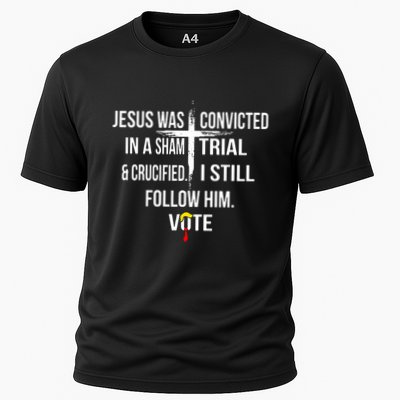 Jesus Was Convicted In A Sham Trial And Crucified Performance Shirt