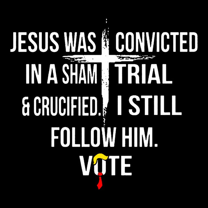 Jesus Was Convicted In A Sham Trial And Crucified Bucket Hat