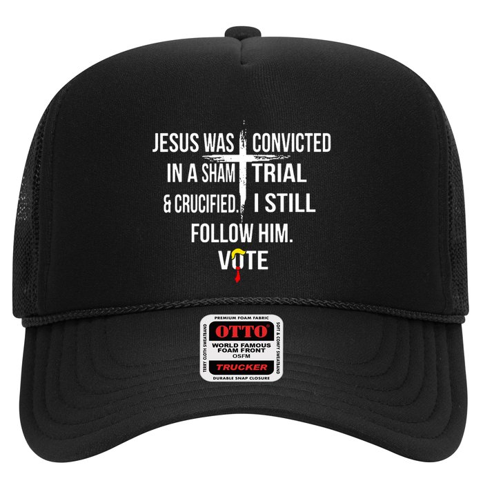 Jesus Was Convicted In A Sham Trial And Crucified Trucker Hat