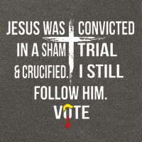 Jesus Was Convicted In A Sham Trial And Crucified Cotton Canvas Backpack