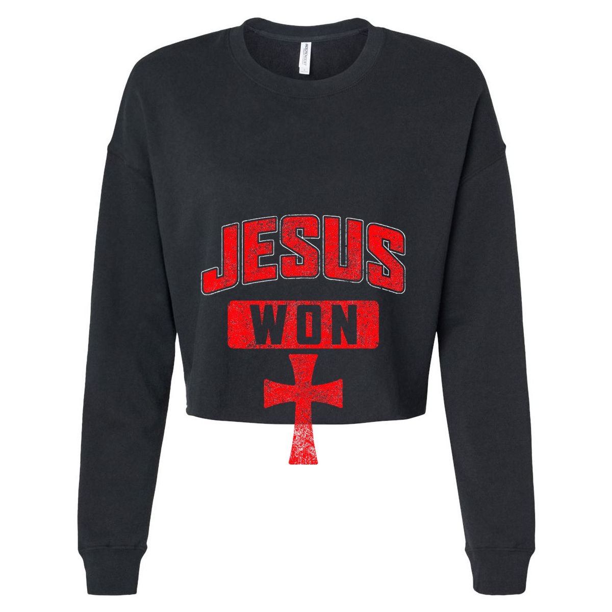 Jesus Won Cross Jesus Christian Faith Religious T-Shirt