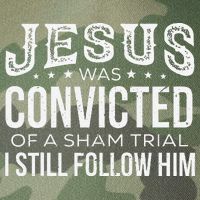 Jesus Was Convicted Of A Sham Trial I Still Follow Him Legacy Tie Dye Trucker Hat