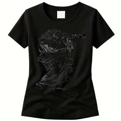 Jesus With Camera Photographer Photography Christian Faith Womens T-Shirt