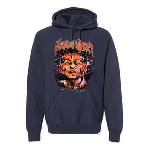 Jesus Wept Creepy Horror Halloween Premium Hoodie