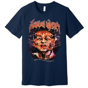 Jesus Wept Creepy Horror Halloween Premium T-Shirt