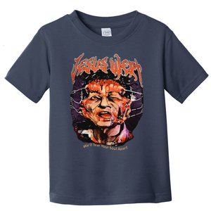 Jesus Wept Creepy Horror Halloween Toddler T-Shirt