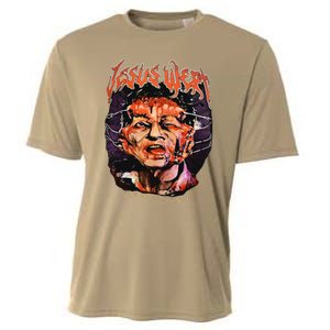 Jesus Wept Creepy Horror Halloween Cooling Performance Crew T-Shirt