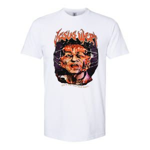 Jesus Wept Creepy Horror Halloween Softstyle CVC T-Shirt