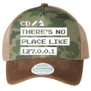 Jeffrey Way Cd ThereS No Place Like 127.0.0.1 Legacy Tie Dye Trucker Hat