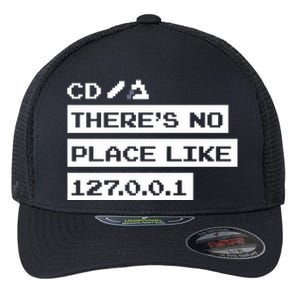 Jeffrey Way Cd ThereS No Place Like 127.0.0.1 Flexfit Unipanel Trucker Cap