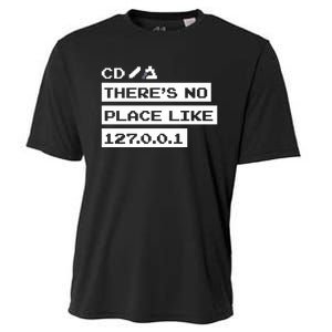 Jeffrey Way Cd ThereS No Place Like 127.0.0.1 Cooling Performance Crew T-Shirt